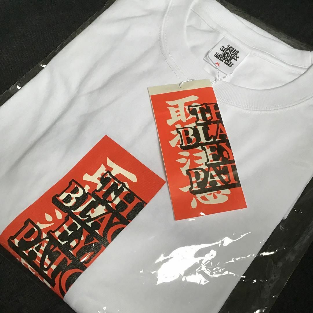 平本蓮着用black eye patchTシャツ