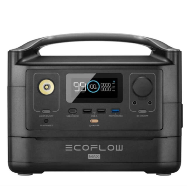 ポータブル電源　ECOFLOW  RIVER Max 576Wh