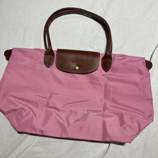 ロンシャン(LONGCHAMP)のロンシャン　プリアージュ  S ピンク　トートバッグ　ナイロンバック(トートバッグ)