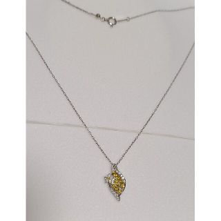 天然無処理ダイヤモンド 計0.26ct PT900/850(ネックレス)