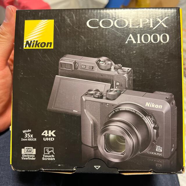 ニコン デジタルカメラ クールピクス A1000 ブラック(1台)
