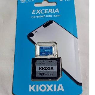 トウシバ(東芝)のKIOXIA キオクシア micro SDXCカード 64GB 新品未使用品(その他)