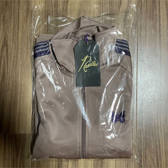 Needles(ニードルス)のNeedles TRACK JACKET POLY SMOOTH Taupe メンズのトップス(ジャージ)の商品写真