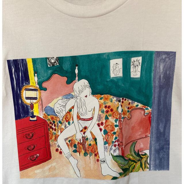 18FW Supreme Bedroom Tee Mサイズ ホワイト - Tシャツ/カットソー ...