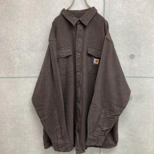 Carhartt カーハート ウールシャツ ブラウン 1