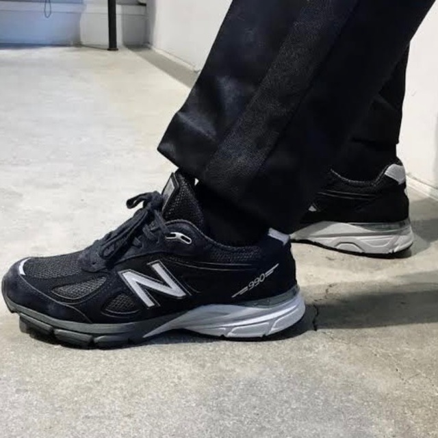 27cm new balance m990bk4 990 v4 black - スニーカー