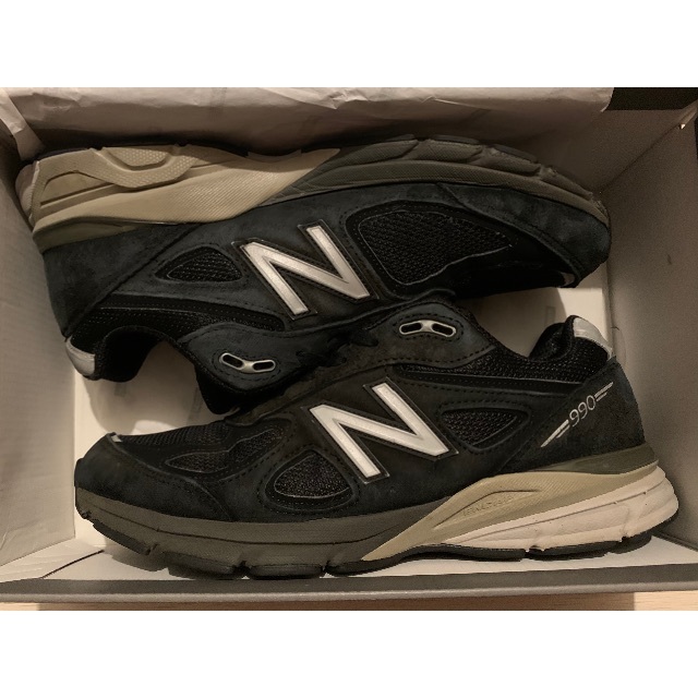 27cm new balance m990bk4 990 v4 - スニーカー