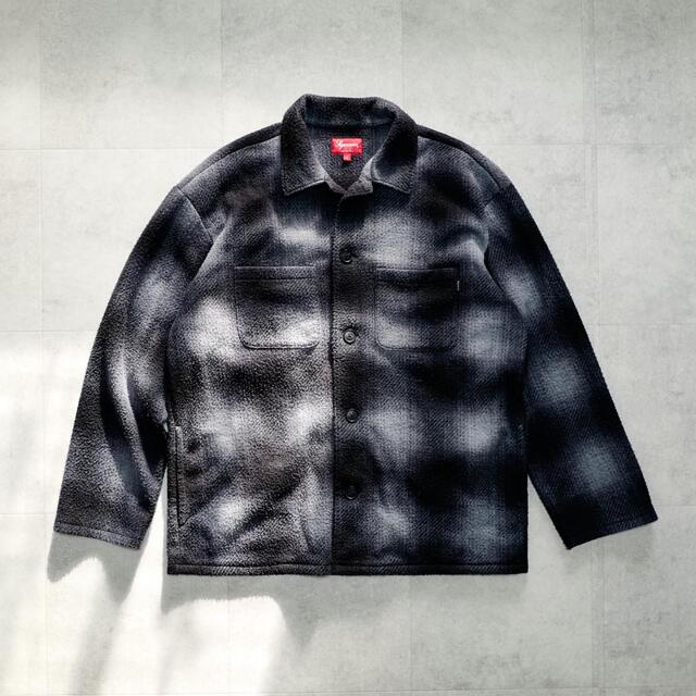 supreme shadow plaid fleece  モーガン蔵人