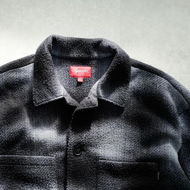 supreme shadow plaid fleece  モーガン蔵人