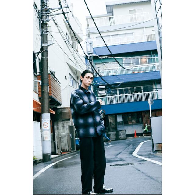 supreme shadow plaid fleece  モーガン蔵人