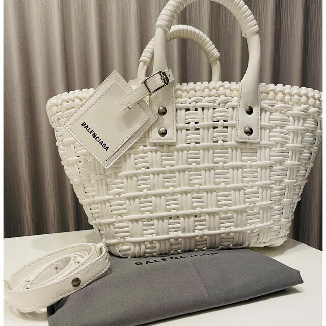 安い割引 Balenciaga - BALENCIAG バレンシアガ ビストロXS かごバッグ