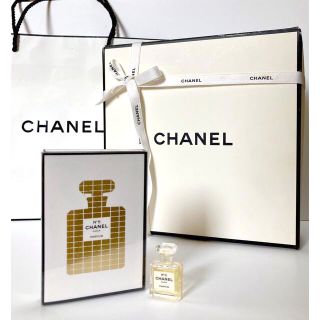 シャネル(CHANEL)のCHANEL 香水サンプル　＆　空箱　＆　ショッパー(サンプル/トライアルキット)