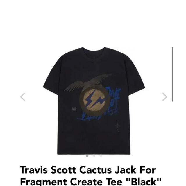 Travis Scott CACTUS JACK FRAGMENT  Tシャツ