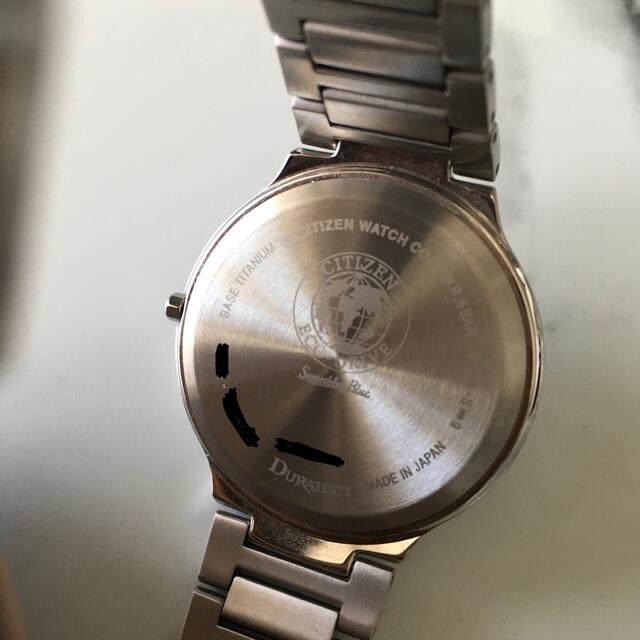 CITIZEN(シチズン)のシチズン エクシード　AR0080-66D 限定ペアモデル　サムシングブルー メンズの時計(腕時計(アナログ))の商品写真