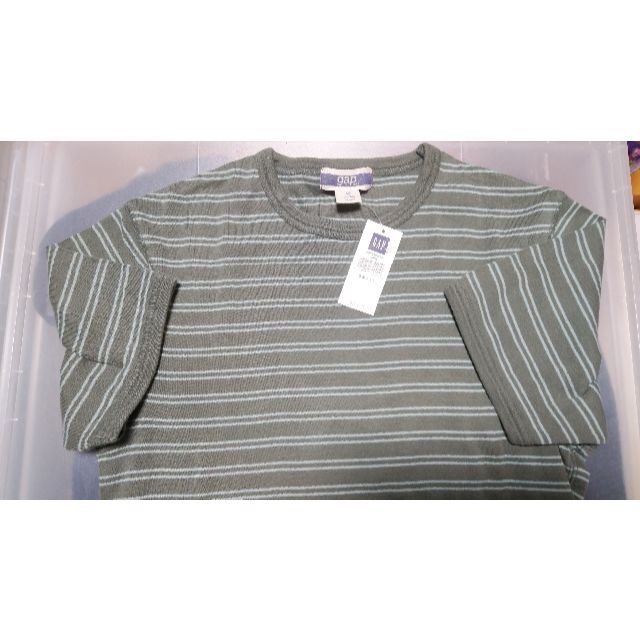 GAP(ギャップ)のＧＡＰ　ボーダーＴシャツ　サイズ：Ｓ（日本・Ｍ）　未着用・購入時タグ付き メンズのトップス(Tシャツ/カットソー(半袖/袖なし))の商品写真