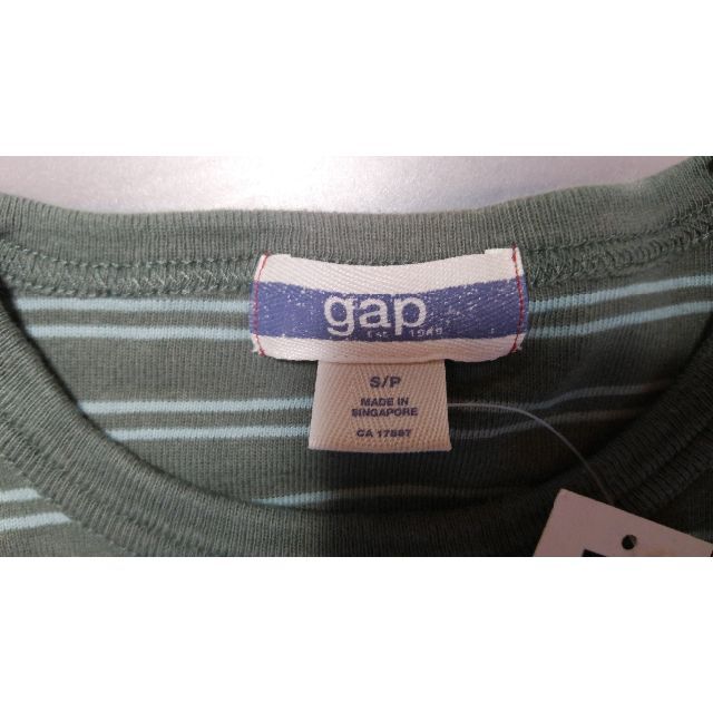 GAP(ギャップ)のＧＡＰ　ボーダーＴシャツ　サイズ：Ｓ（日本・Ｍ）　未着用・購入時タグ付き メンズのトップス(Tシャツ/カットソー(半袖/袖なし))の商品写真