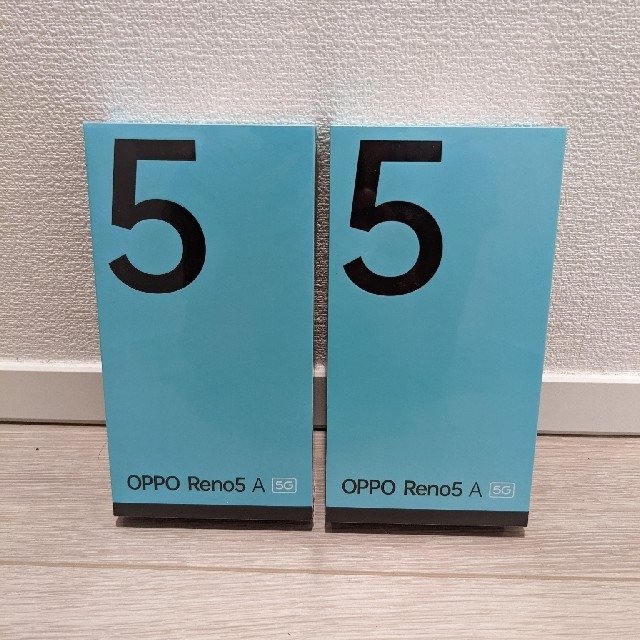 OPPO Reno5 A eSIM A103OP アイスブルー 新品・未開封品