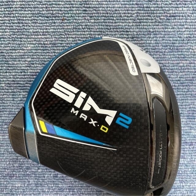 TaylorMade(テーラーメイド)の《テーラーメイド》SIM2 MAX-Dドライバーヘッド10.5° +ヘッドカバー スポーツ/アウトドアのゴルフ(クラブ)の商品写真