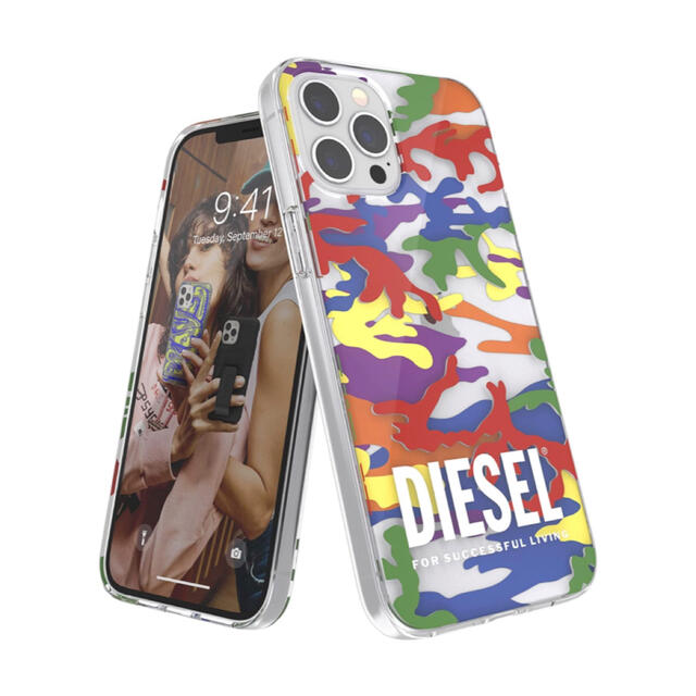 DIESEL(ディーゼル)の★DIESELディーゼル★ iPhoneケース カモフラージュプリント カラフル スマホ/家電/カメラのスマホアクセサリー(iPhoneケース)の商品写真