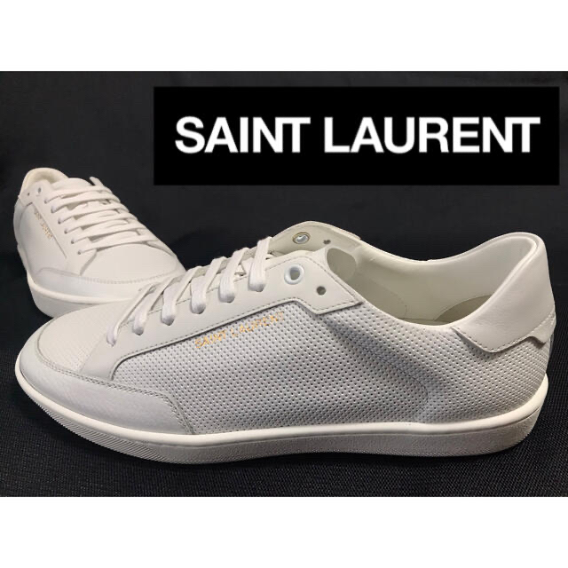 新作人気モデル Saint Laurent - ◆◆未使用22SS サンローラン 41.0 26.0 スニーカー スニーカー