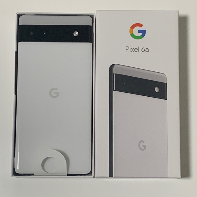 【新品 未使用品】Google Pixel 6a Chalk SIMフリー20220831⚪️状態