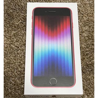 アイフォーン(iPhone)のiPhone SE (第3世代) SE3 128GB （PRODUCT）RED赤(スマートフォン本体)