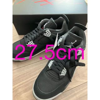 ナイキ(NIKE)のNike Air Jordan 4 SE Black  サイズ27.5(スニーカー)