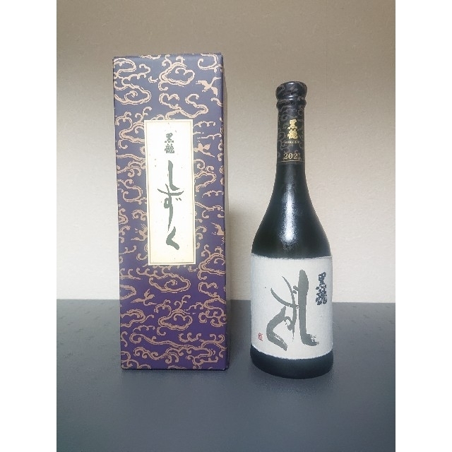 独特の素材 黒龍 しずく (箱付き) 日本酒