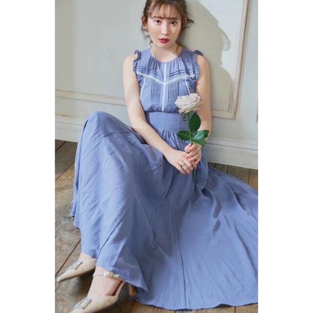 herlipto Back Lace-Up Cotton Long Dress