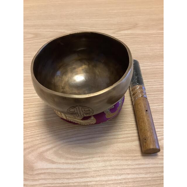チベット密教 新品 》 フルムーン 7メタル シンギングボウル u61-