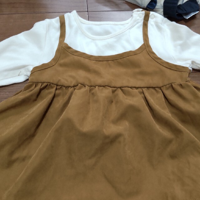 ベルメゾン(ベルメゾン)のベルメゾン長袖１００センチ キッズ/ベビー/マタニティのキッズ服女の子用(90cm~)(Tシャツ/カットソー)の商品写真