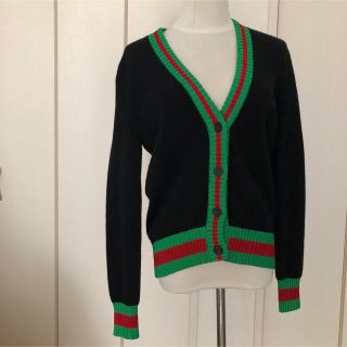 グッチ(Gucci)のGUCCI ウールカーディガン(カーディガン)