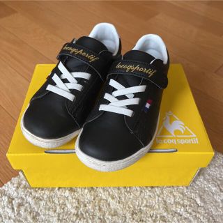 ルコックスポルティフ(le coq sportif)の【超美品】ルコックスポルティフ　スニーカー　17cm(スニーカー)