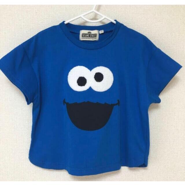 SESAME STREET(セサミストリート)の完売品 セサミストリート クッキーモンスター ❤️ Tシャツ 120 サイズ キッズ/ベビー/マタニティのキッズ服男の子用(90cm~)(Tシャツ/カットソー)の商品写真