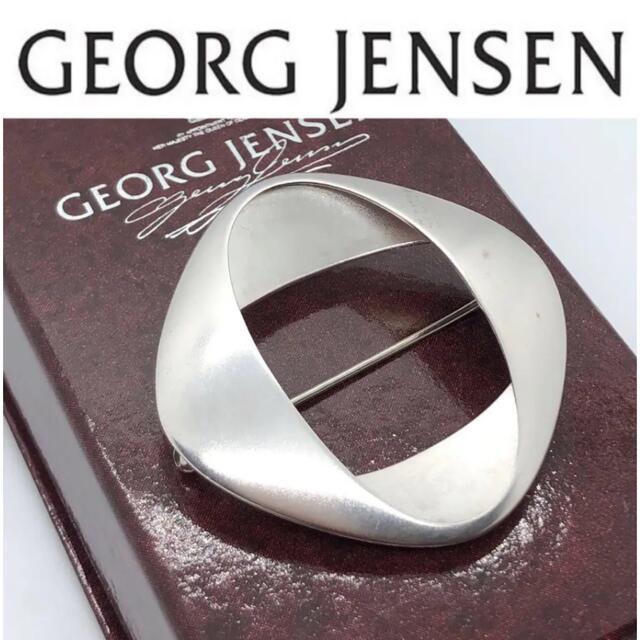 美品　GEORG JENSEN ジョージジェンセンブローチ　368 シルバー