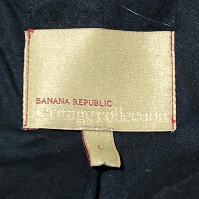 Banana Republic(バナナリパブリック)のバナナリパブリック ダッフルコート L - 黒 メンズのジャケット/アウター(ダッフルコート)の商品写真