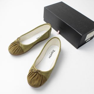 レペット(repetto)のrepetto レペット キャップトゥ フラット バレエシューズ 38/ゴールドベージュ フラットパンプス【2400012956407】(ハイヒール/パンプス)