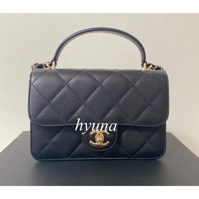 chanel ❤︎ トップハンドル ミニ フラップバッグ マトラッセ