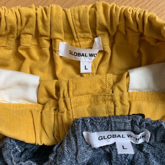 GLOBAL WORK(グローバルワーク)のグローバルワーク　ハーフパンツ2枚セット キッズ/ベビー/マタニティのキッズ服男の子用(90cm~)(パンツ/スパッツ)の商品写真