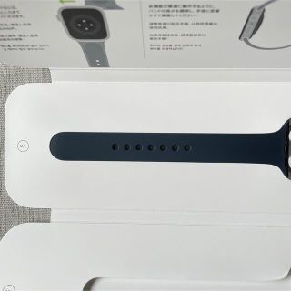 アップルウォッチ(Apple Watch)のApple Watch アップルウォッチ スポーツバンド ミッドナイト　ML(その他)