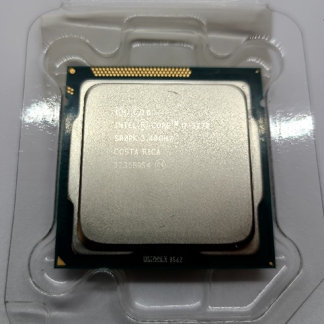 CPU intel CORE i-7 3770 3.40GHz 動作品 2