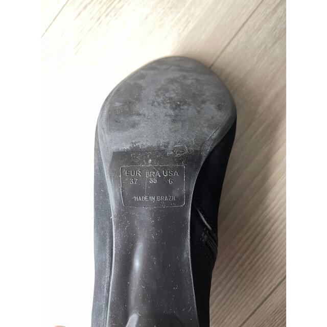 Stephanie(ステファニエ)の黒　ショートブーツ　23cm ナノユニバース　ステファニエ レディースの靴/シューズ(ブーティ)の商品写真