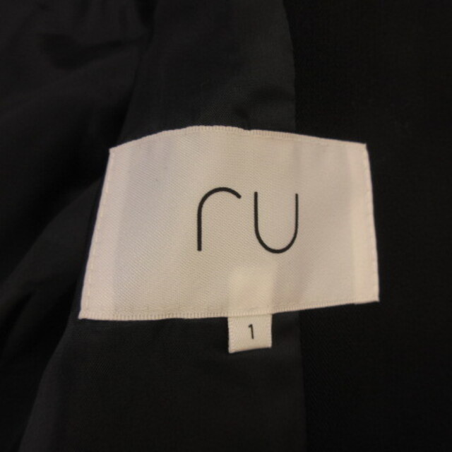 RU(アールユー)のマルイ アールユー　ru テーラードジャケット 長袖 黒 1 レディースのジャケット/アウター(その他)の商品写真