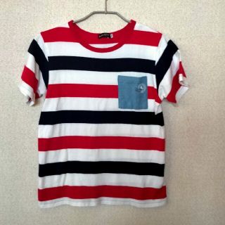 ベベ(BeBe)のBeBe　ボーダー半袖Tシャツ　150cm(Tシャツ/カットソー)