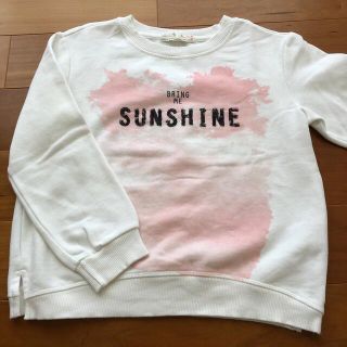 ザラキッズ(ZARA KIDS)の【新品】Zara ザラ　トップス　スウェット(Tシャツ/カットソー)