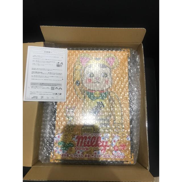 ベアブリック BE＠RBRICK 招き猫 ペコちゃん 金運100% & 400%