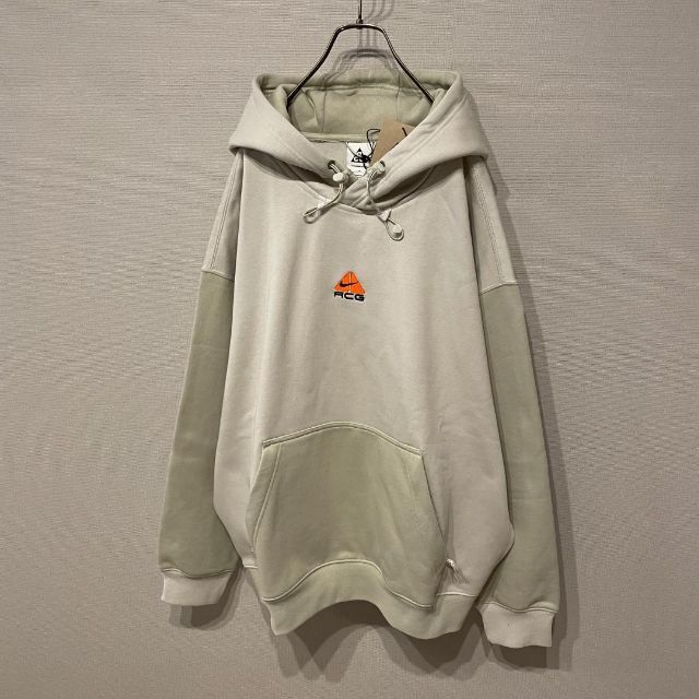未使用☆レトロ☆XLサイズ】ナイキacg センター刺繍ロゴ パーカー