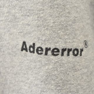 ADER ERROR アーダーエラー LOGO SWEAT HOODIE ロゴプリントオーバー