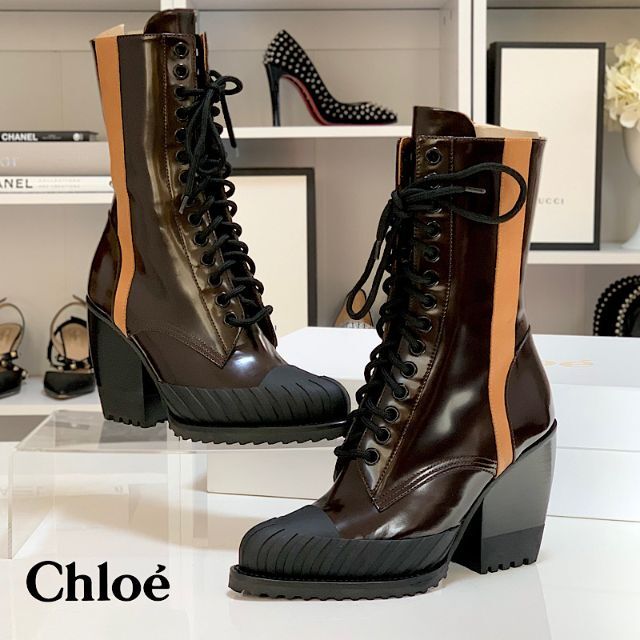 chloe クロエ 皮ブーツ