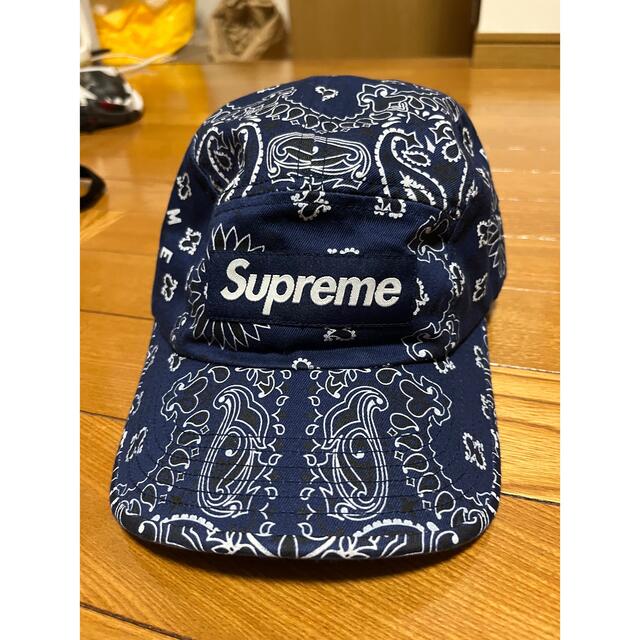 supreme 21 ss bandana camp cap